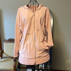 Life is Good pale pink Hoodie    Size XL